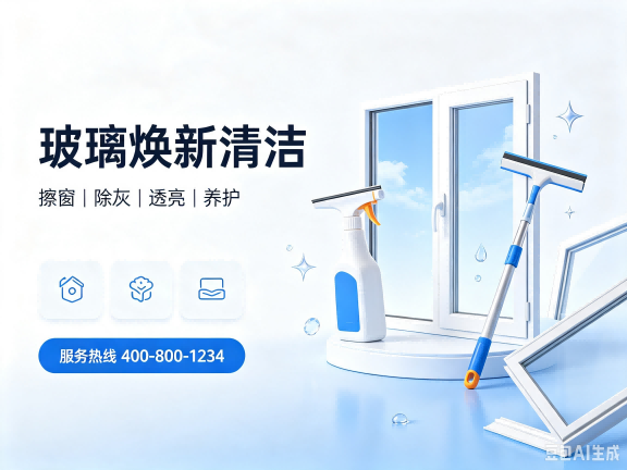 窗户清洁60分钟